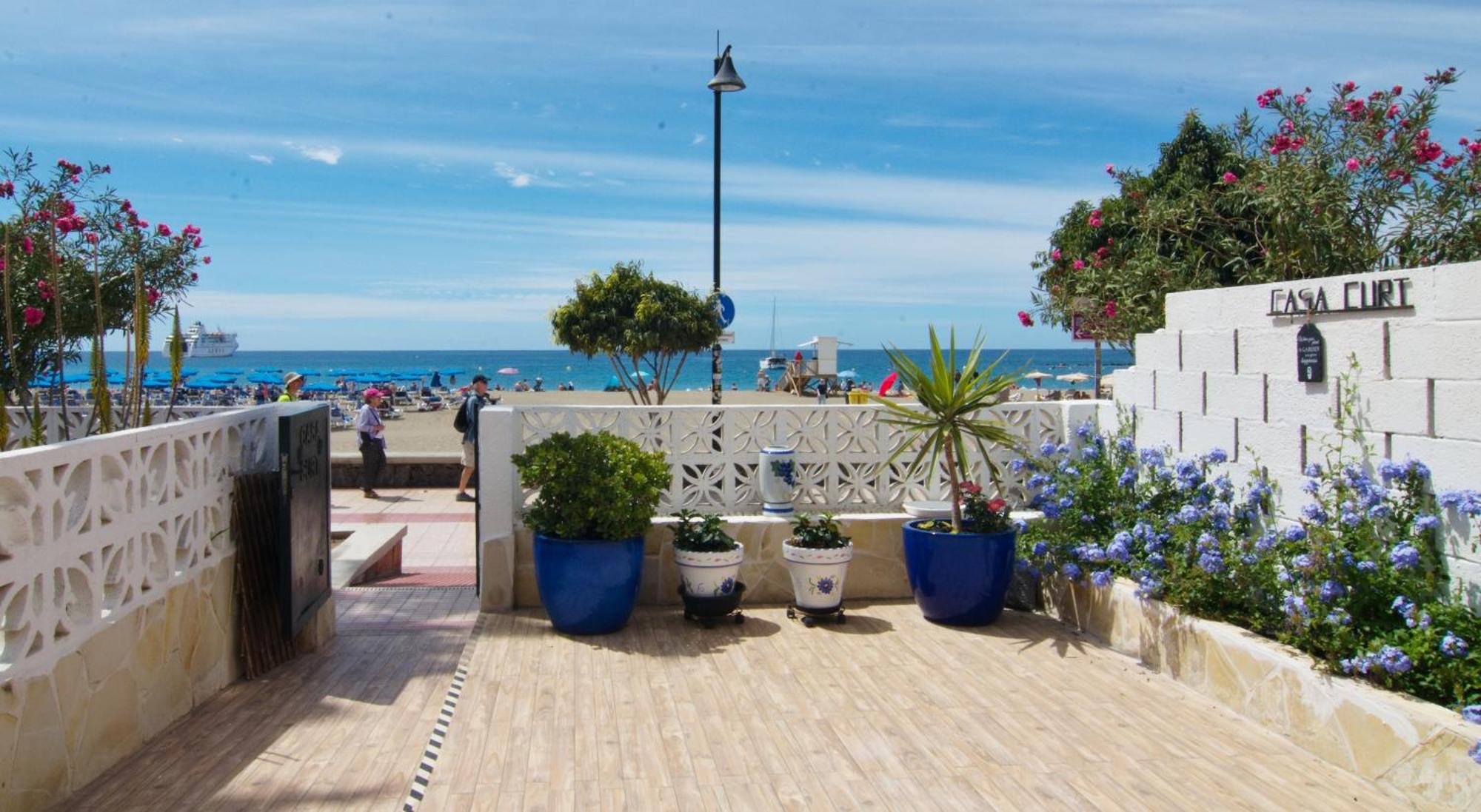 Вілла Casa Curt, Vista Mar Y Playa Арона Екстер'єр фото